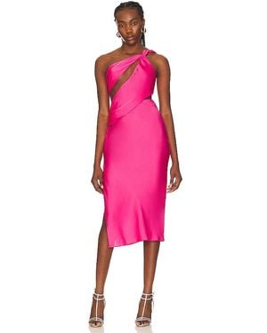 Nbd Misha Midi Dress - Pink