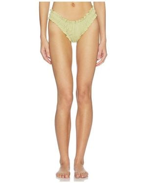 Juillet Chloe Bikini Bottom - White