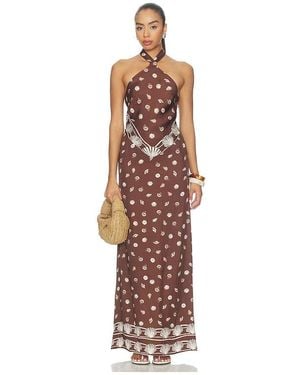 Show Me Your Mumu Bianca Maxi Dress - White