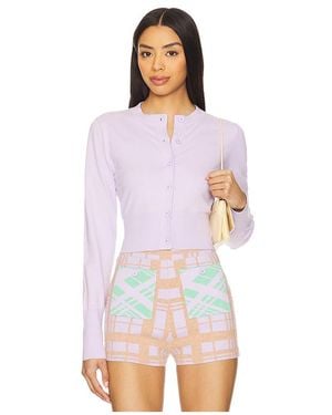 JoosTricot Crop Cardigan - White