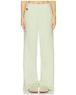 Aviator Nation Wide Leg Pocket Sweatpant - White