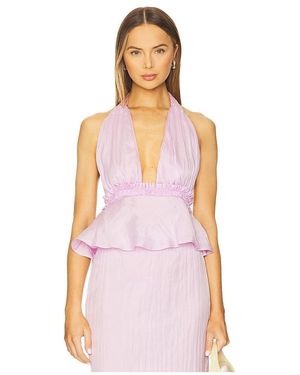 The Line By K Althea Top - Pink