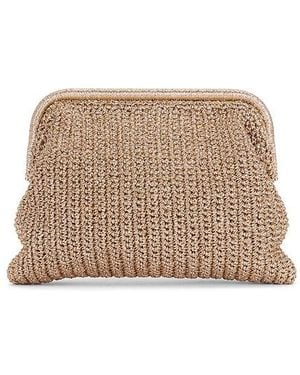 BTB Los Angeles Zinc Clutch - Natural