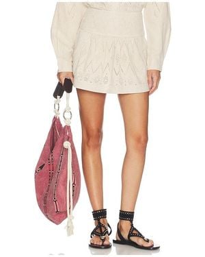 Isabel Marant Kelise Mini Skirt - Blanco