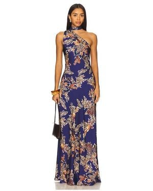 Hemant & Nandita Maxikleid Dress - Blau