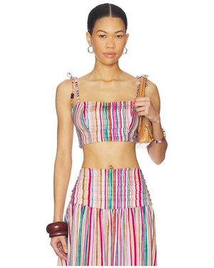 Peixoto Ezra Cropped Top - Red
