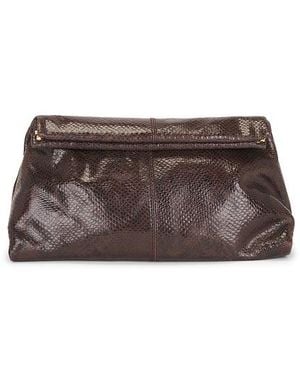 Flattered Clutch Clay - Braun
