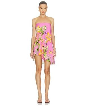 Rococo Sand Mini Dress - Red