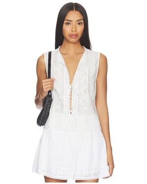 Show Me Your Mumu Camden Blouse - White