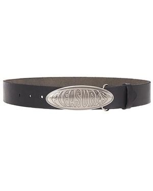 Pleasures Bubble Logo Belt - Black