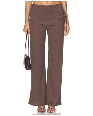 Astr Kyara Pants - Brown