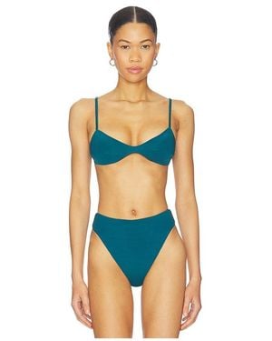 Haight Adjustable Monica Bikini Top - Blue