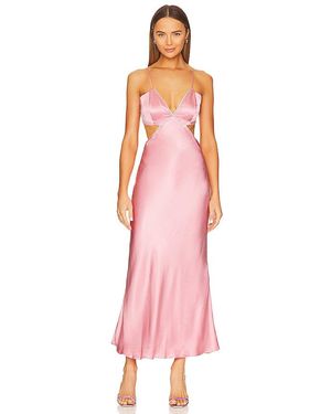 Bardot Rome Diamonte Slip Dress - Pink