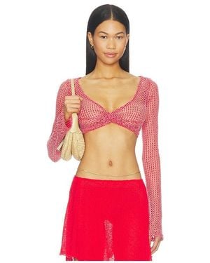 Lovers + Friends Rosario Top - Red