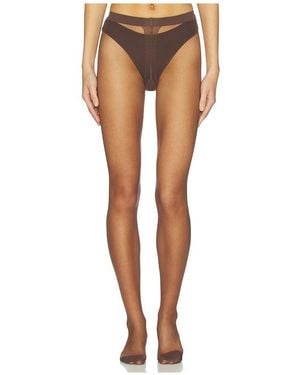 Skims Hosiery Sheer Tight - Brown
