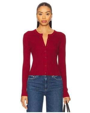 PAIGE Cardigan Acqua - Rot