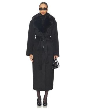 Lamarque Abrigo Tillie En Color Negro Talla (También En Xs, S)