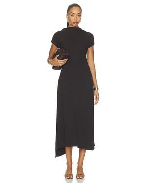 Citizens of Humanity Kira Sculptural Dress - Black