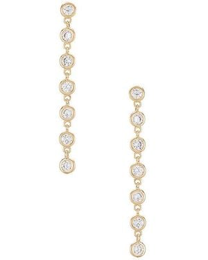 Lili Claspe Cici Duster Earrings - White