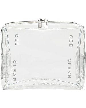 CEE CLEAR Neceser De Maquillaje Large Cosmetic Case En Color Belleza: Na Talla - Blanco