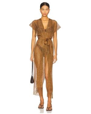 Luli Fama Long Caftan - Multicolour