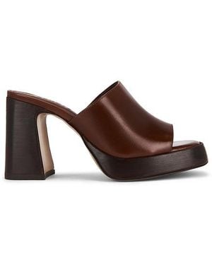 SCHUTZ SHOES Rowan Mule - Brown