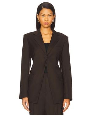Helmut Lang Cut Away Blazer - Schwarz