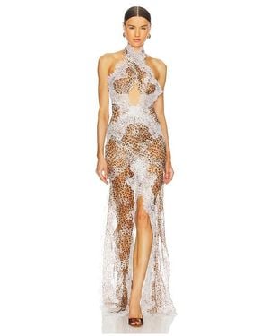 The Dolls House Maxivestido Fara En Talla En - Blanco