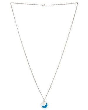 Miansai Saint Christopher Surf Necklace - White