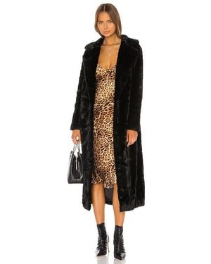 Unreal Fur The Bird Coat - Black