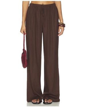 Tularosa Kai Linen Pant - Brown