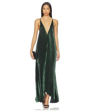 L'idée The Muse Gown - Green