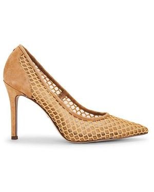 Sam Edelman High Heels Aus Mesh Hazel - Weiß