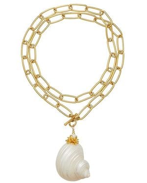 Brinker & Eliza Sirena Necklace - Metallic