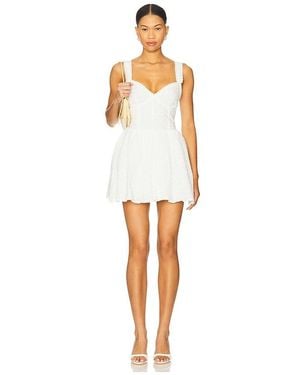 MORE TO COME Bonnie Mini Dress - White
