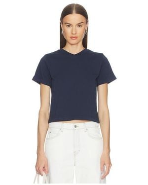 GRLFRND V-Neck Boy Tee - Blue