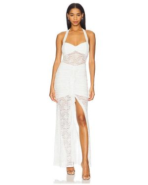 Runaway the Label Annika Maxi Dress - White