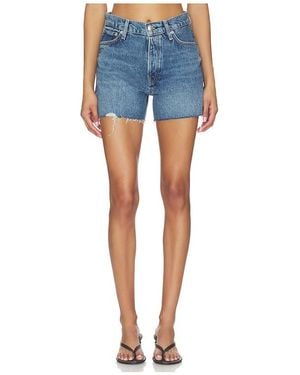 Rag & Bone Vintage Cut Off Shorts - Blue
