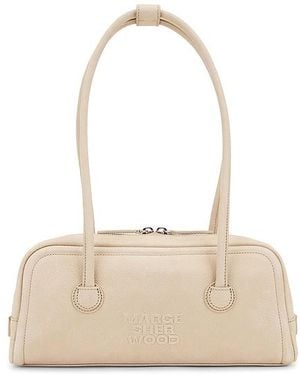 Marge Sherwood Soft Boston Bag - White