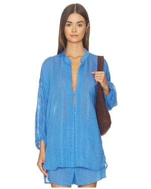 ViX CHEMISE YANA en Blue - Bleu