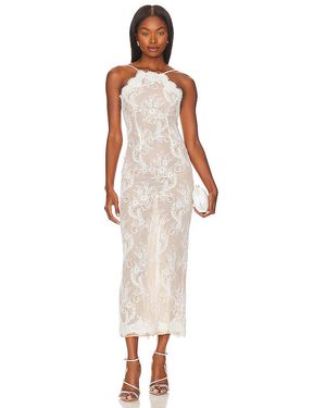 Stone Cold Fox X Revolve Tatiana Gown - White