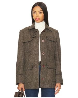 Free People Jacke Renaux Officer - Braun