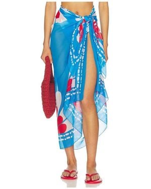 Cala De La Cruz Luana Sarong - Blue