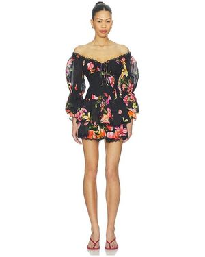 Charo Ruiz Azurea Short Dress - Black