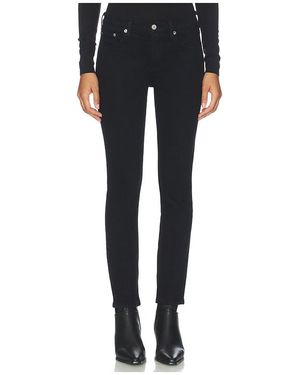 Agolde Cocktail Low Rise Ankle Slim Jeans - Blue