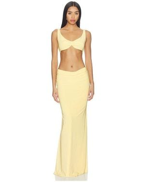 Natalie Rolt Inez Gown - Yellow