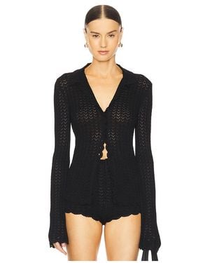 LPA Cárdigan Hana En Color Negro Talla (También En S)