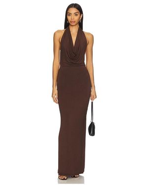 Nia Xe Dress - Brown