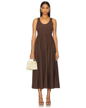 Zimmermann Poplin Racer Dress - ブラウン