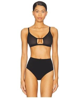 Negative Underwear Sieve Cutout Bra - Orange